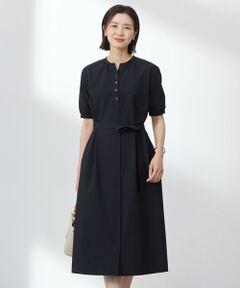 J.PRESS / ジェイプレス ロング・マキシ丈ワンピース | 【洗える・吸水速乾】DRYライトサッカー ワンピース