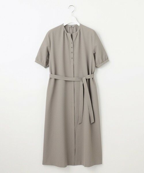 J.PRESS / ジェイプレス ロング・マキシ丈ワンピース | 【洗える・吸水速乾】DRYライトサッカー ワンピース | 詳細8