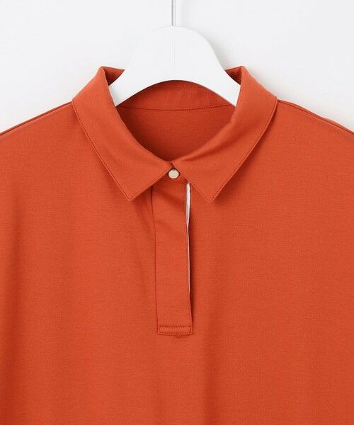 J.PRESS / ジェイプレス ロング・マキシ丈ワンピース | 【WEB限定カラーあり・洗える】コンパクトコットンスムース ポロワンピース | 詳細12