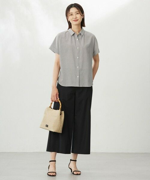 J.PRESS / ジェイプレス その他パンツ | 【洗える】ソフトシャンブレー クロップド パンツ | 詳細12