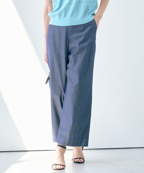 J.PRESS/ジェイプレス 【洗える】4oz Light Denim ストレート パンツ インディゴ系 9 J.PRESS/ジェイプレス 【洗える】4oz Light Denim ストレート パンツ インディゴ系 9