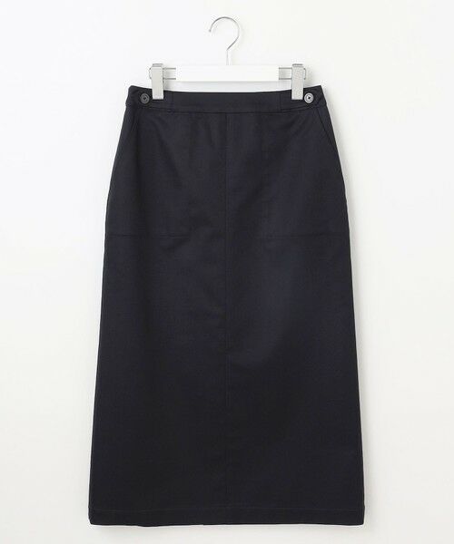 J.PRESS / ジェイプレス ミニ・ひざ丈スカート | 【洗える】シャンブレーサテン ナロー スカート | 詳細30