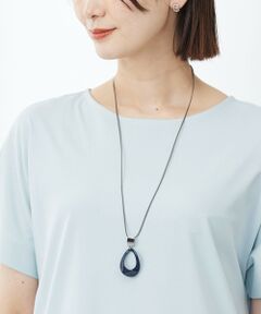 J.PRESS / ジェイプレス ネックレス・ペンダント・チョーカー | マーブルオーバルネックレス