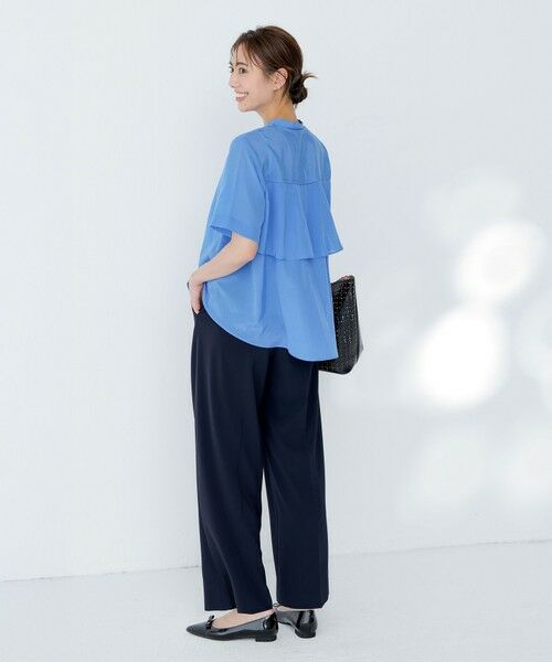 J.PRESS / ジェイプレス シャツ・ブラウス | 【WEB限定カラーあり・洗える・速乾・接触冷感】リライムライトローン バックフリル ブラウス | 詳細18