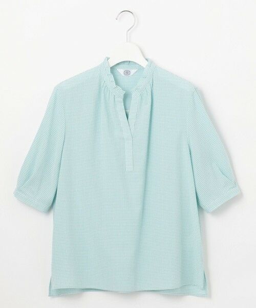 J.PRESS / ジェイプレス シャツ・ブラウス | 【洗える】SHEER ギンガム スキッパー ブラウス | 詳細6