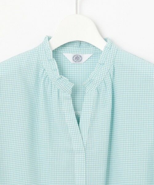 J.PRESS / ジェイプレス シャツ・ブラウス | 【洗える】SHEER ギンガム スキッパー ブラウス | 詳細8