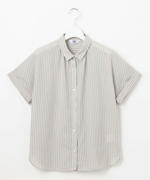 J.PRESS / ジェイプレス シャツ・ブラウス | 【洗える・接触冷感】ドビー強撚ストライプ シャツ ブラウス | 詳細14