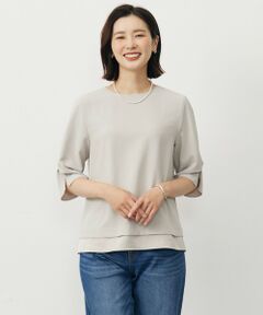 J.PRESS / ジェイプレス シャツ・ブラウス | 【洗える・吸水速乾・接触冷感・セットアップ対応】Light ジョーゼット ブラウス