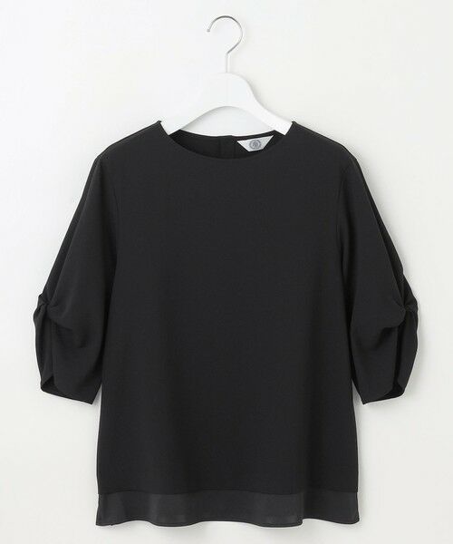 J.PRESS / ジェイプレス シャツ・ブラウス | 【洗える・吸水速乾・接触冷感・セットアップ対応】Light ジョーゼット ブラウス | 詳細3