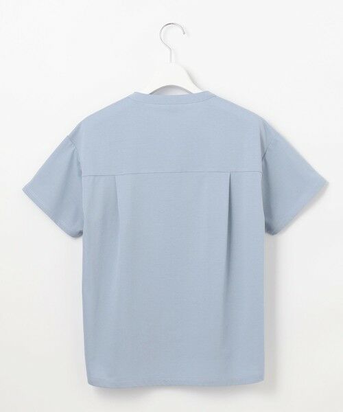 J.PRESS / ジェイプレス カットソー | 【洗える・接触冷感】プレーティングジャージー バンドカラー カットソー | 詳細14