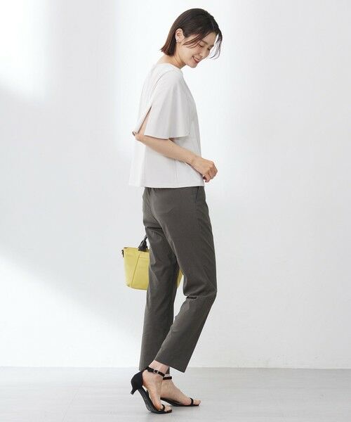 J.PRESS / ジェイプレス カットソー | 【洗える・接触冷感】プレーティングジャージー ケープ風 カットソー | 詳細9