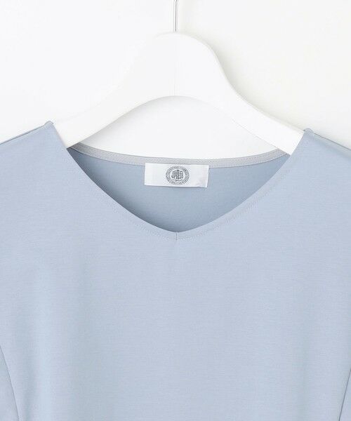 J.PRESS / ジェイプレス カットソー | 【洗える・接触冷感】プレーティングジャージー ケープ風 カットソー | 詳細15