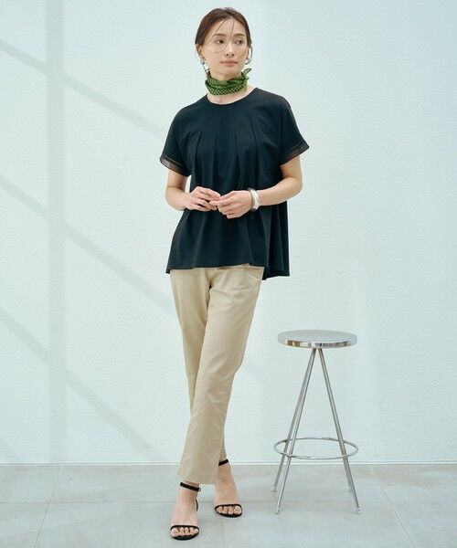 J.PRESS / ジェイプレス カットソー | 【洗える・接触冷感】プレーティングジャージー フレア カットソー | 詳細3