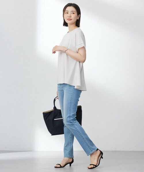 J.PRESS / ジェイプレス カットソー | 【洗える・接触冷感】プレーティングジャージー フレア カットソー | 詳細12