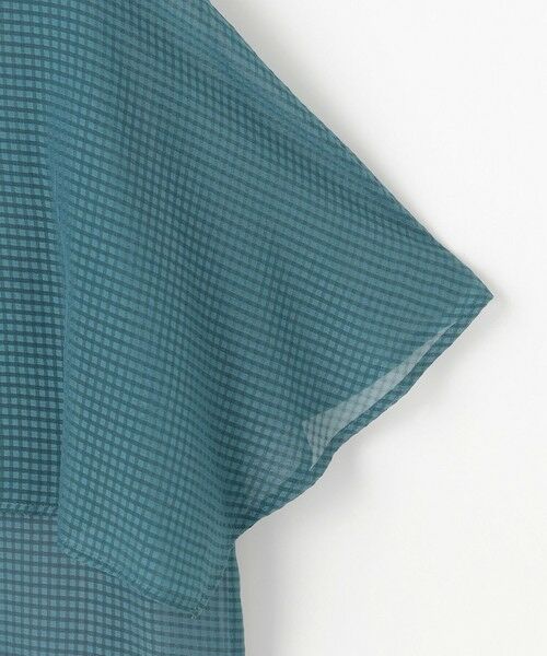 J.PRESS / ジェイプレス カットソー | 【洗える】シアーサッカーチェック カットソー | 詳細9