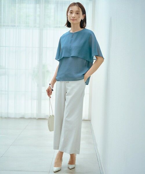 J.PRESS / ジェイプレス カットソー | 【洗える】シアーサッカーチェック カットソー | 詳細4