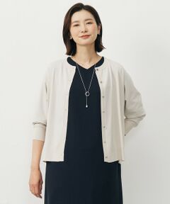 J.PRESS / ジェイプレス カーディガン・ボレロ | 【洗える】レーヨンストレッチ カーディガン