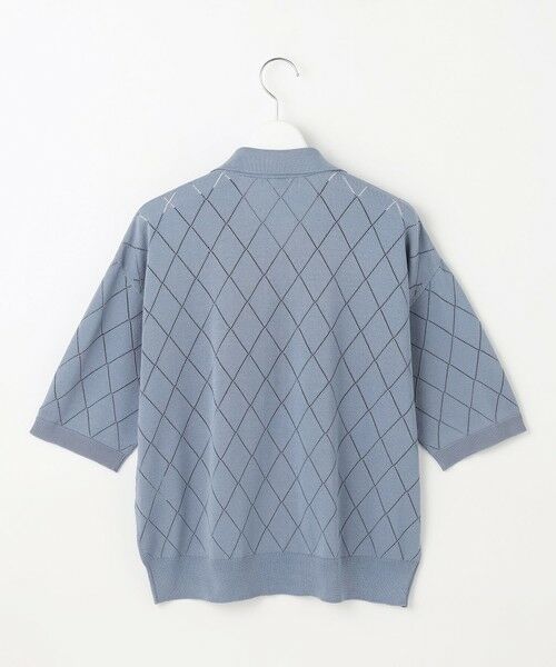 J.PRESS / ジェイプレス ニット・セーター | 【洗える・抗菌防臭】COTTON POLYESTER ポロ ニット | 詳細8