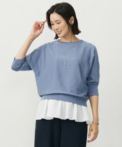 J.PRESS アイボリー 長袖セーター ニット トップス 長袖 Vネック ショート丈 セーター 韓国