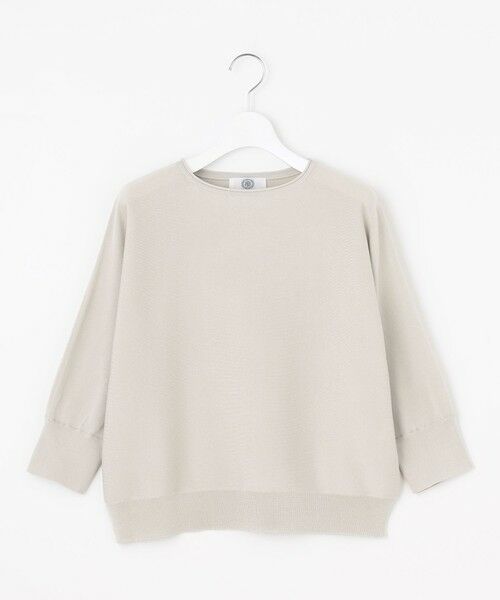 J.PRESS / ジェイプレス ニット・セーター | 【WEB限定カラーあり・洗える・抗菌防臭】COTTON POLYESTER ドルマンスリーブ ニット | 詳細2