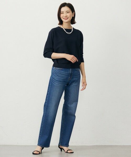 J.PRESS / ジェイプレス ニット・セーター | 【WEB限定カラーあり・洗える・抗菌防臭】COTTON POLYESTER ドルマンスリーブ ニット | 詳細15