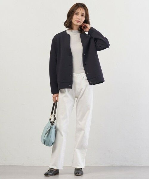 J.PRESS / ジェイプレス デニムパンツ | 【洗える】BASIC STRETCH DENIM ボーイフィット デニム | 詳細4