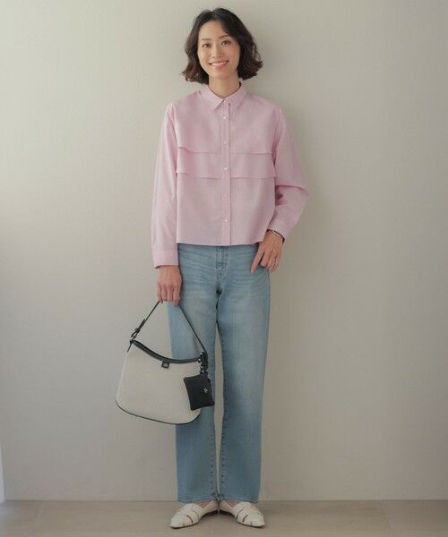 J.PRESS / ジェイプレス デニムパンツ | 【洗える】BASIC STRETCH DENIM ボーイフィット デニム | 詳細14