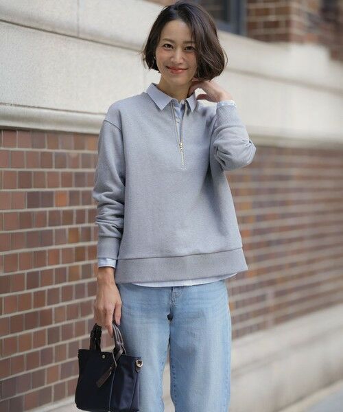 J.PRESS / ジェイプレス デニムパンツ | 【洗える】BASIC STRETCH DENIM ボーイフィット デニム | 詳細15