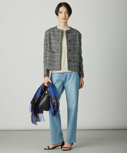 J.PRESS / ジェイプレス デニムパンツ | 【洗える】BASIC STRETCH DENIM ボーイフィット デニム | 詳細23