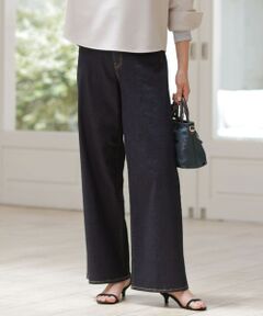 J.PRESS LADIES ネイビー デニムパンツ 13号(美品) J.PRESS / ジェイプレス （レディース） デニムパンツ