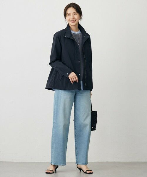 J.PRESS / ジェイプレス デニムパンツ | 【洗える】BASIC STRETCH DENIM ワイド ストレート デニム | 詳細27