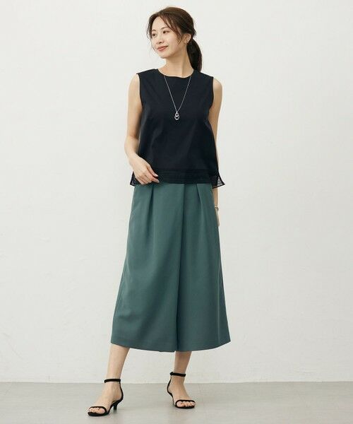 J.PRESS / ジェイプレス ショート・ハーフ・半端丈パンツ | 【洗える】Crispyツイル クロップド パンツ | 詳細19