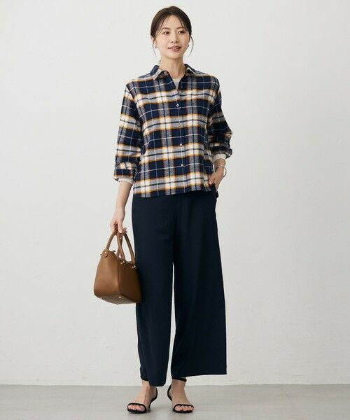 J.PRESS / ジェイプレス その他パンツ | 【洗える・吸水速乾・接触冷感・セットアップ対応】Light ジョーゼット ワイド パンツ | 詳細17