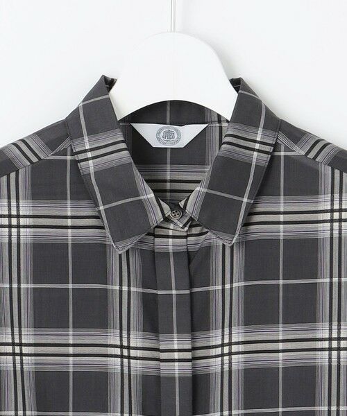 J.PRESS / ジェイプレス シャツ・ブラウス | 【WEB限定カラーあり・洗える】SOFT SHEER チェック ロング シャツ | 詳細5