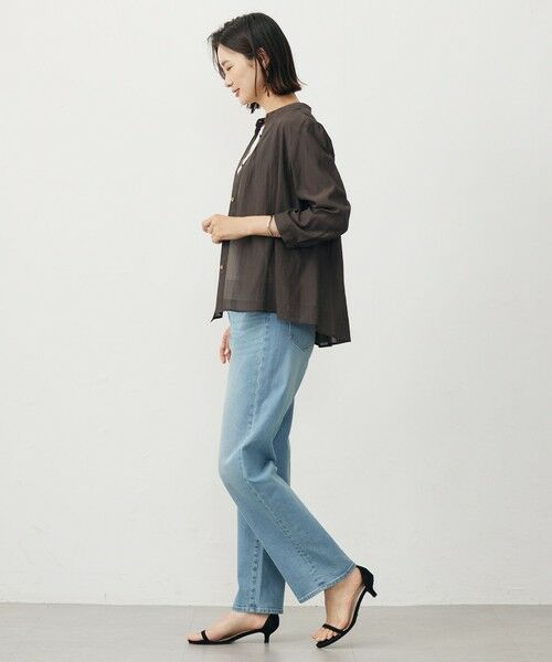 J.PRESS / ジェイプレス シャツ・ブラウス | 【洗える・速乾・接触冷感】リライムライトローン バックフレア ブラウス | 詳細5