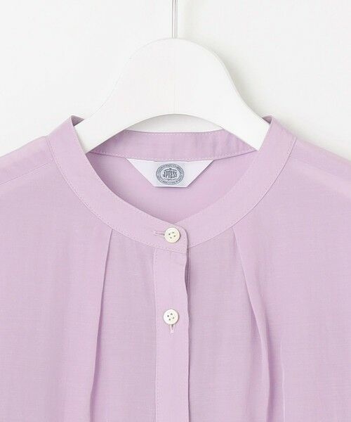 J.PRESS / ジェイプレス シャツ・ブラウス | 【洗える・速乾・接触冷感】リライムライトローン バックフレア ブラウス | 詳細17