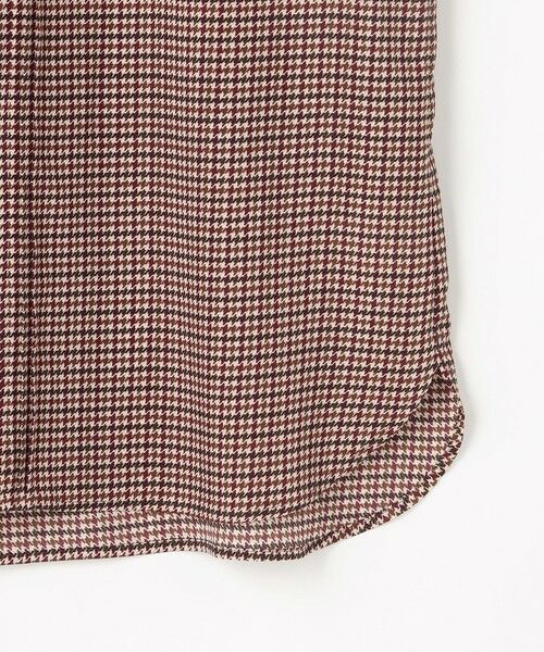 J.PRESS / ジェイプレス シャツ・ブラウス | デシンハウンドトゥースプリント ブラウス | 詳細11