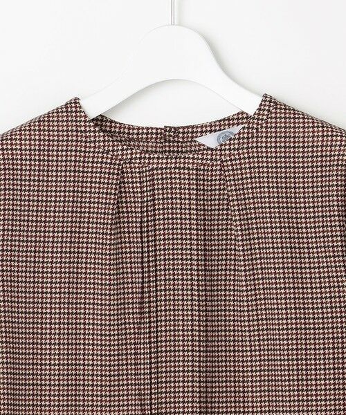 J.PRESS / ジェイプレス シャツ・ブラウス | デシンハウンドトゥースプリント ブラウス | 詳細9