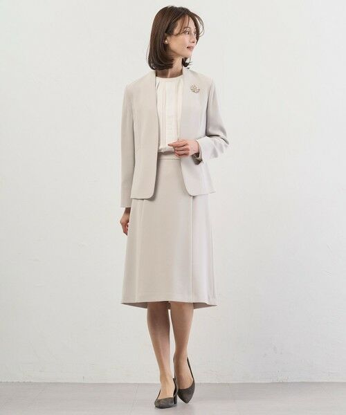 J.PRESS / ジェイプレス シャツ・ブラウス | ヌーディスバックサテン ブラウス | 詳細2