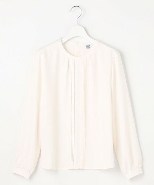 J.PRESS / ジェイプレス シャツ・ブラウス | ヌーディスバックサテン ブラウス | 詳細5