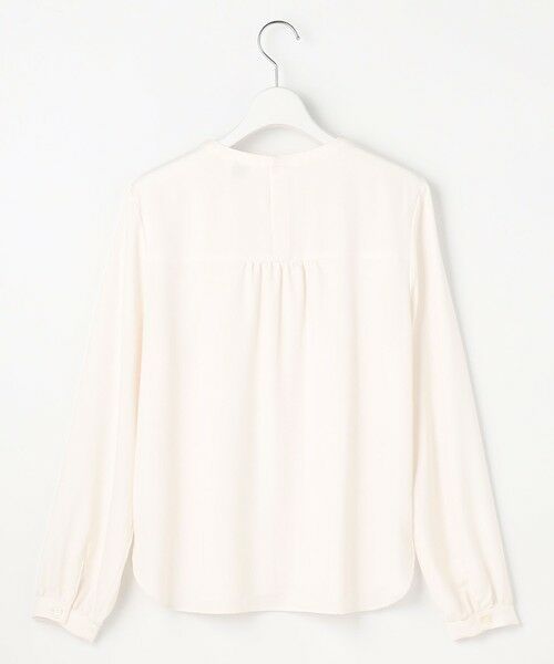 J.PRESS / ジェイプレス シャツ・ブラウス | ヌーディスバックサテン ブラウス | 詳細6