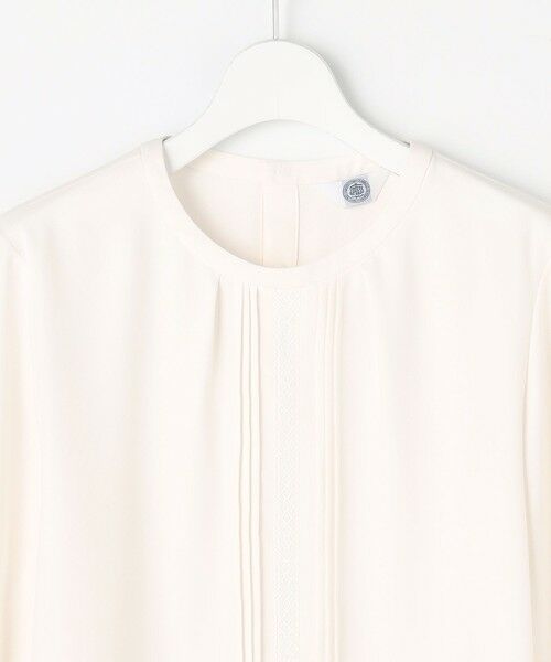 J.PRESS / ジェイプレス シャツ・ブラウス | ヌーディスバックサテン ブラウス | 詳細7