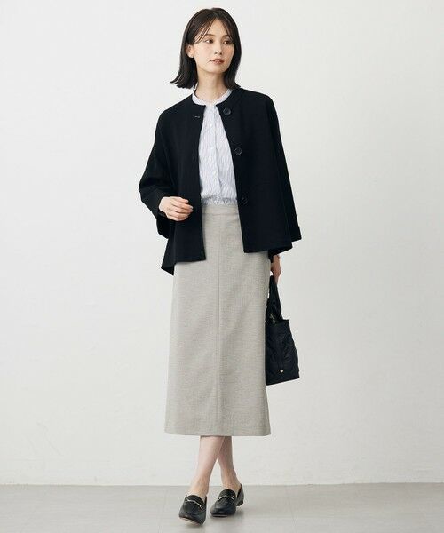 J.PRESS / ジェイプレス シャツ・ブラウス | BEZ ドビーストライプ バンドカラー ブラウス | 詳細2