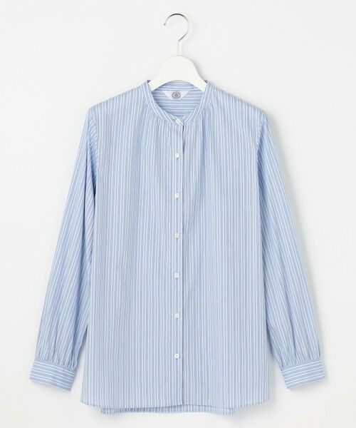 J.PRESS / ジェイプレス シャツ・ブラウス | BEZ ドビーストライプ バンドカラー ブラウス | 詳細19