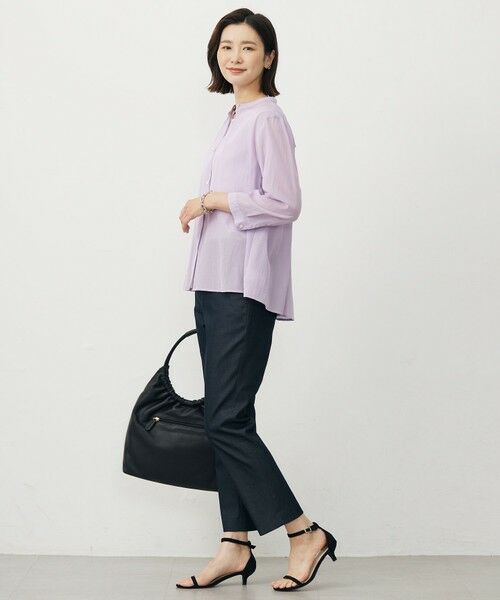 J.PRESS / ジェイプレス トートバッグ | 【A4サイズ収納可】ドロストギャザー トート バッグ | 詳細10