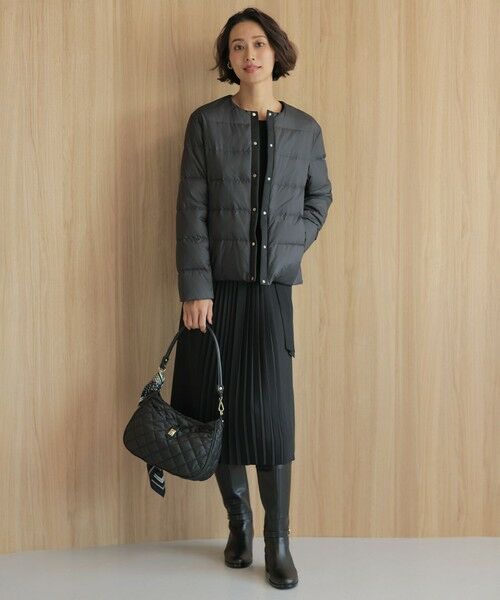 J.PRESS / ジェイプレス ショルダーバッグ | 【2way】ボンディングキルト ショルダー バッグ | 詳細1