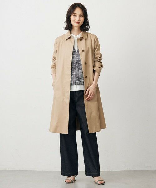 J.PRESS / ジェイプレス ステンカラーコート | コンパクトギャバ ステンカラー コート | 詳細6