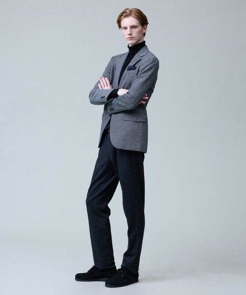 J.PRESS / ジェイプレス テーラードジャケット | 3シーズン着られる上質素材【ストレッチ / 吸水速乾 / 洗える / 消臭】AXIO 3ポジションジャージー ジャケット | 詳細3
