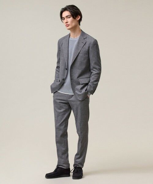 J.PRESS / ジェイプレス テーラードジャケット | 3シーズン着られる上質素材【ストレッチ / 吸水速乾 / 洗える / 消臭】AXIO 3ポジションジャージー ジャケット | 詳細6