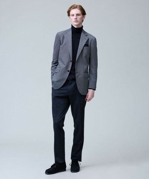 J.PRESS / ジェイプレス テーラードジャケット | 3シーズン着られる上質素材【ストレッチ / 吸水速乾 / 洗える / 消臭】AXIO 3ポジションジャージー ジャケット | 詳細1